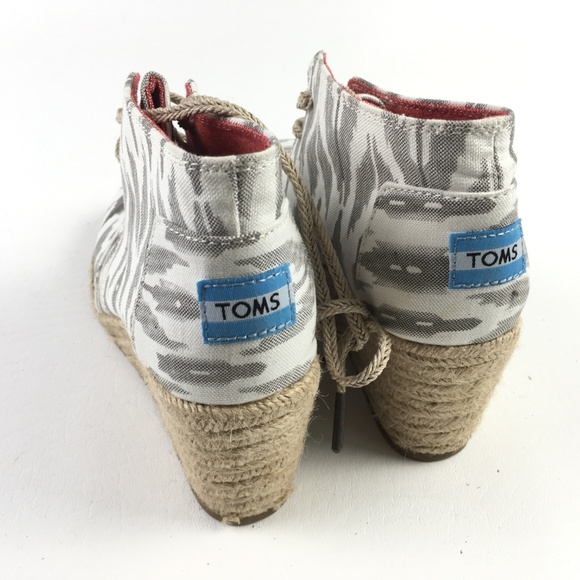 Toms Desert Wedge Shoes H6114837 - Picture 4 of 6